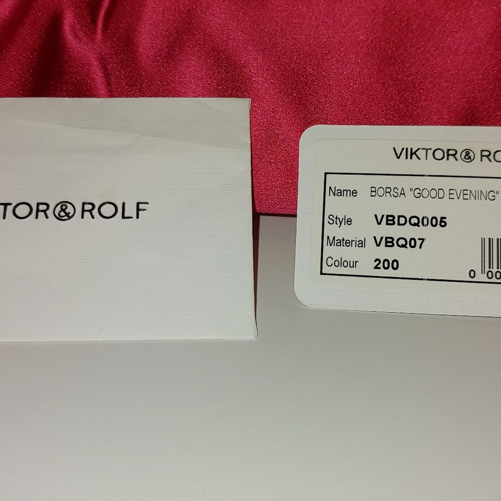 NWT VIKTOR & ROLF Borsa Good Evening Bag Clutch - Picture 6 of 7